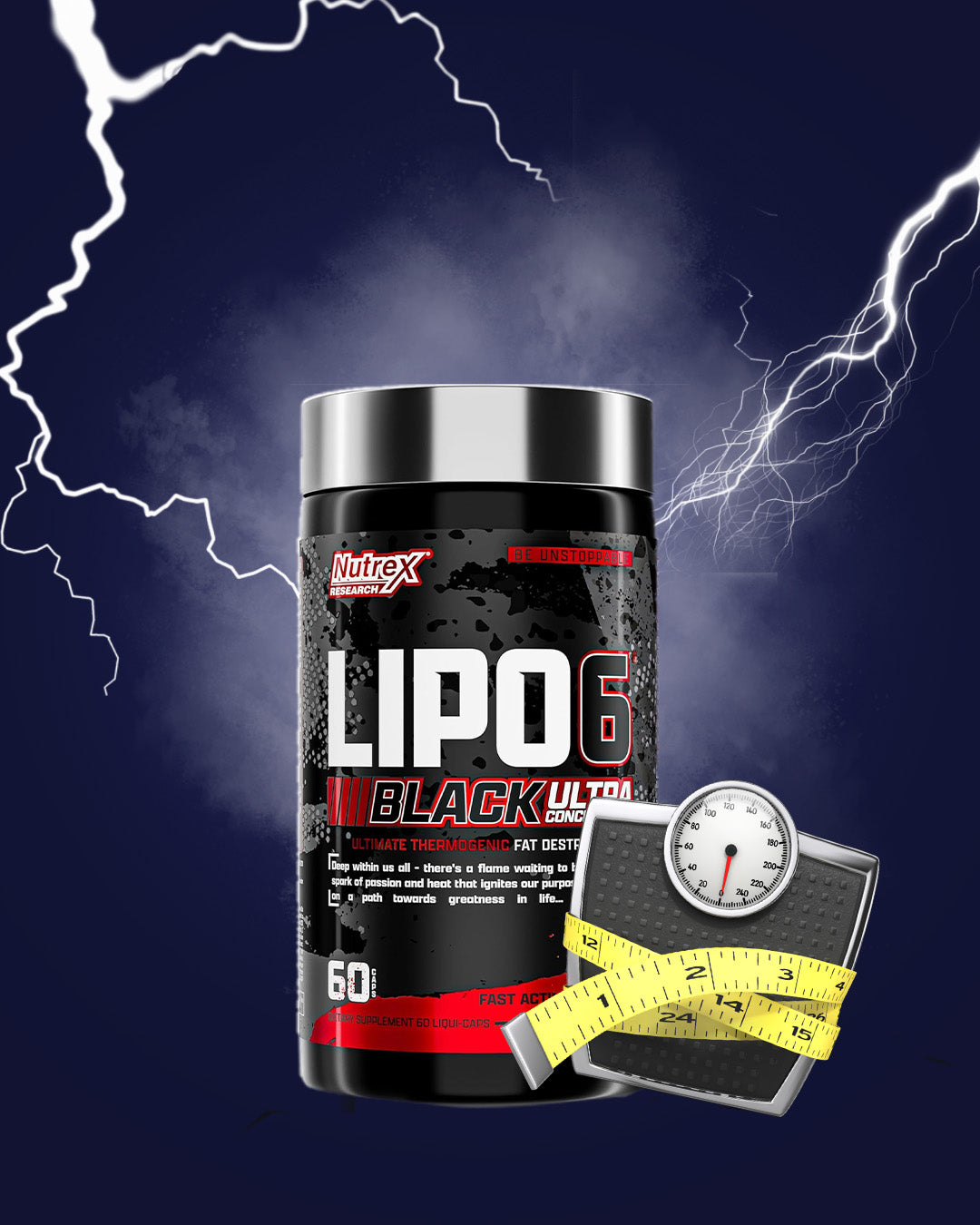 Nutrex Lipo-6 Black Ultra Concentrate – 60 Capsules