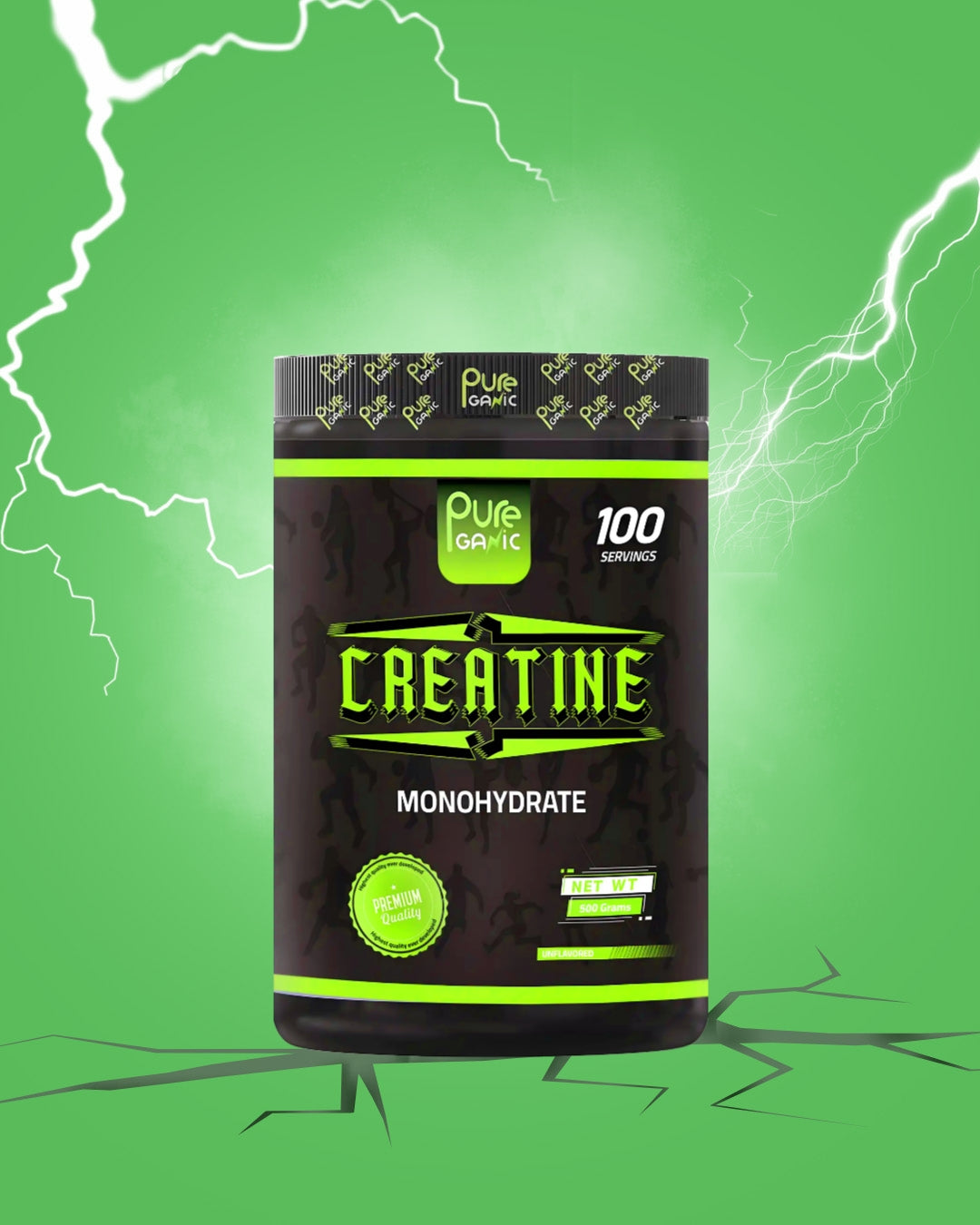 pureganic creatine monohydrate