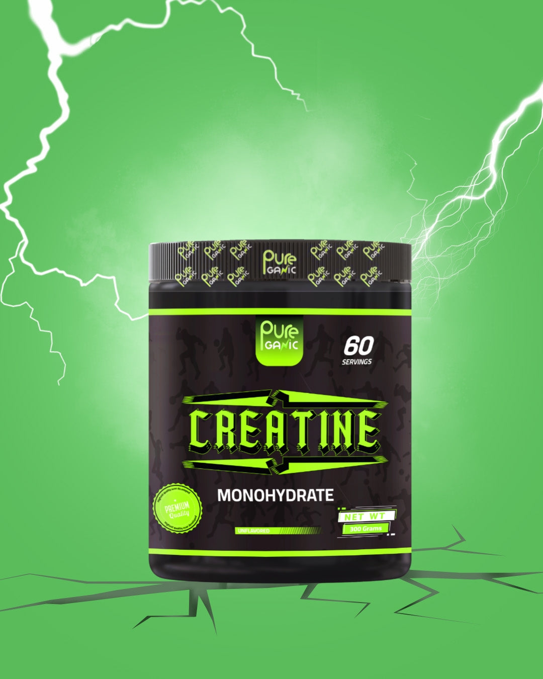 pureganic creatine monohydrate