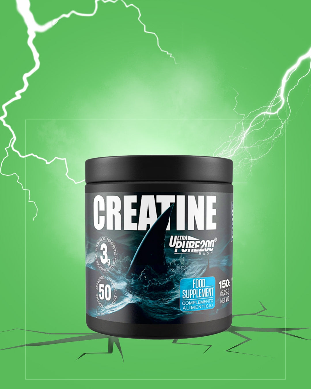 One Raw Creatine - 300g (100 Servings)