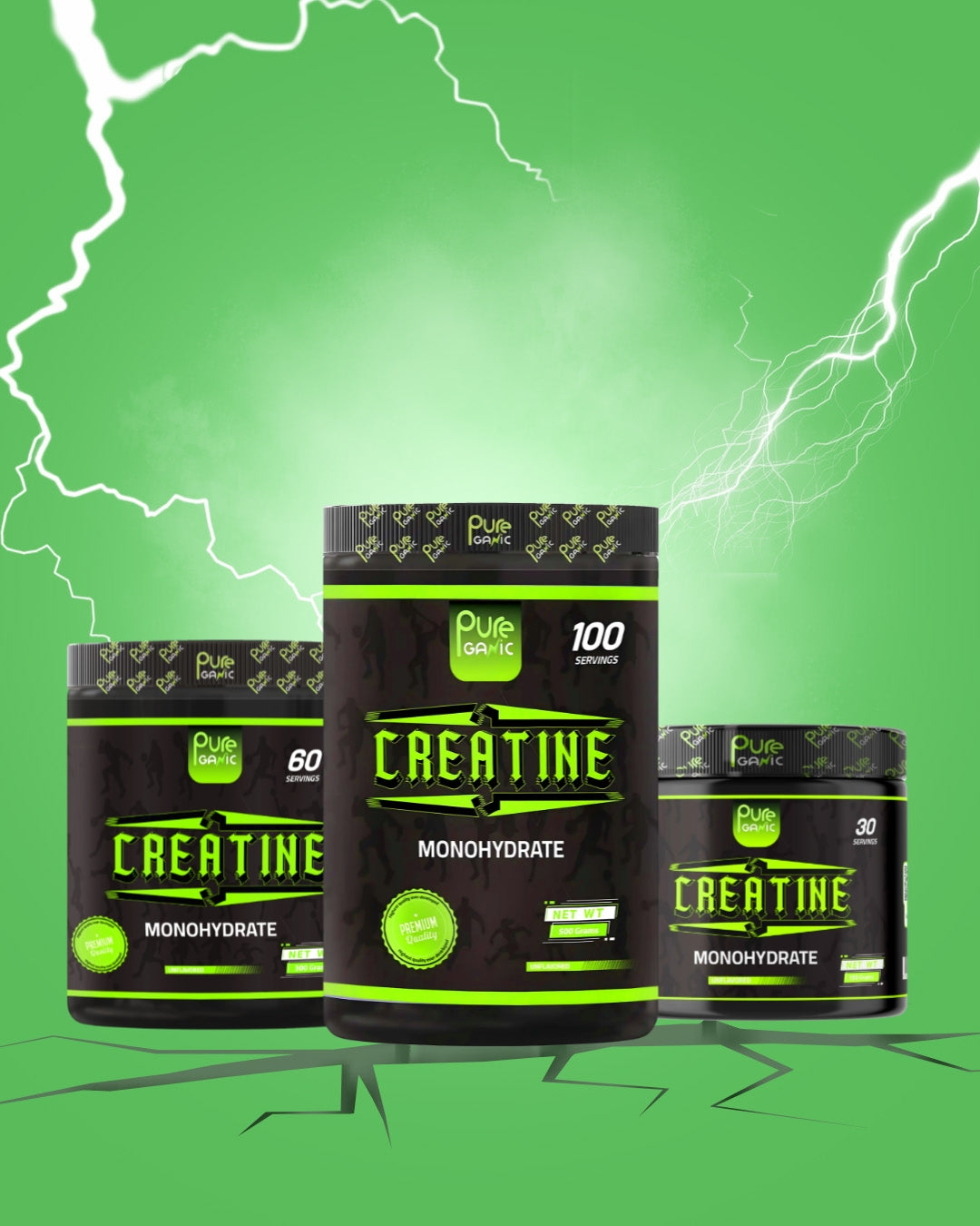 pureganic creatine monohydrate