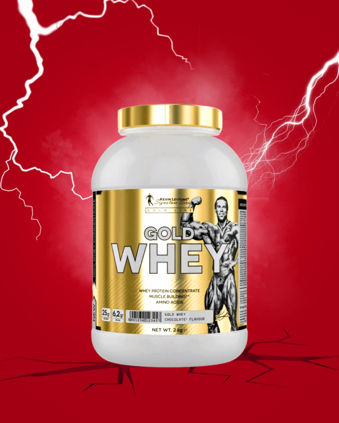 Kevin levrone whey & iso gold 2KG/66servings