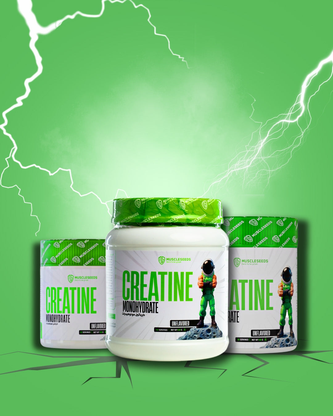 CREA SEED CREATINE MONOHYDRATE 60 & 30 SERV