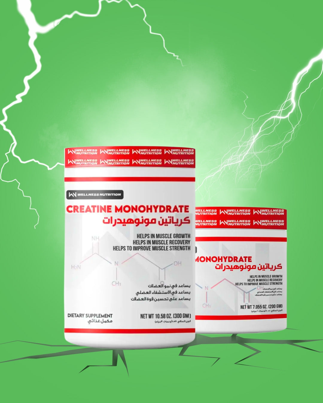 Wellness Nutrition Creatine Monohydrate