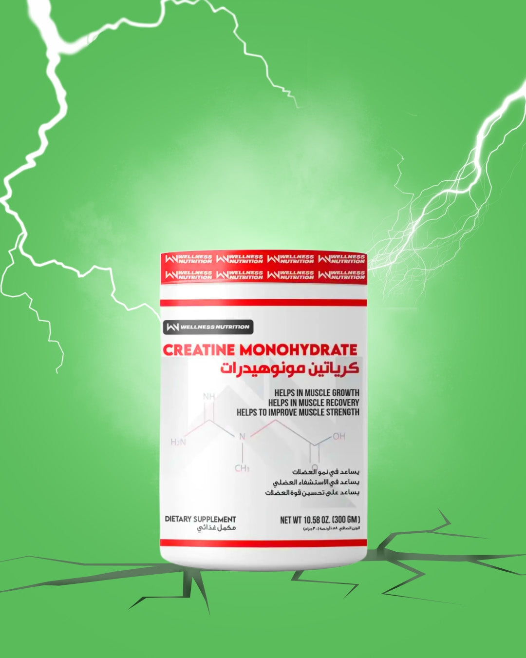 Wellness Nutrition Creatine Monohydrate