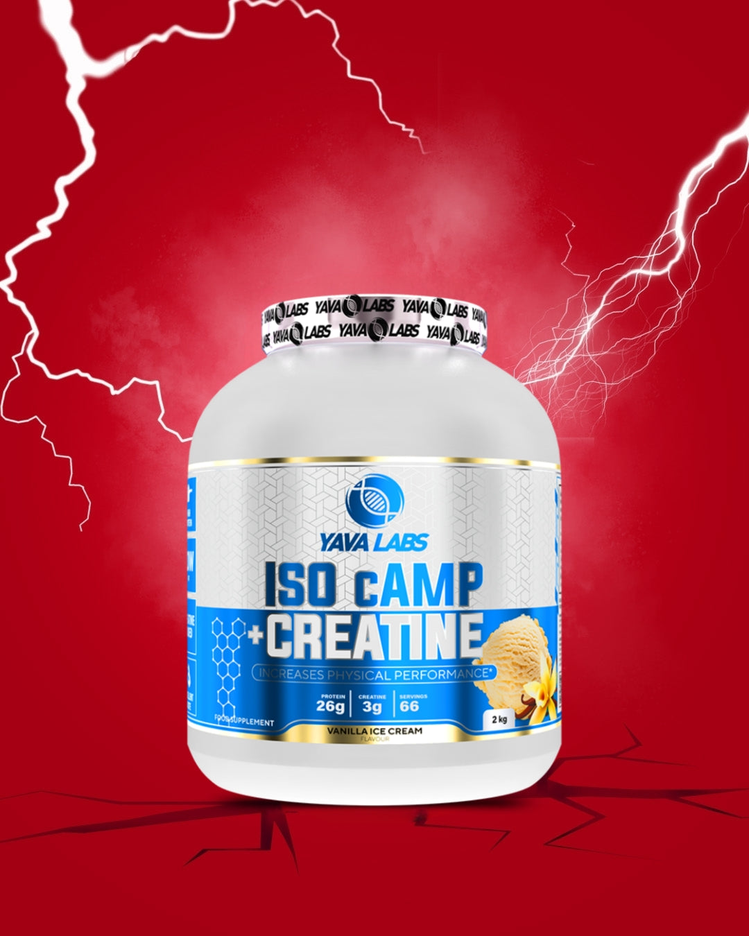 Yava Labs ISO CAMP + CREATINE 2 kg (66 servings)