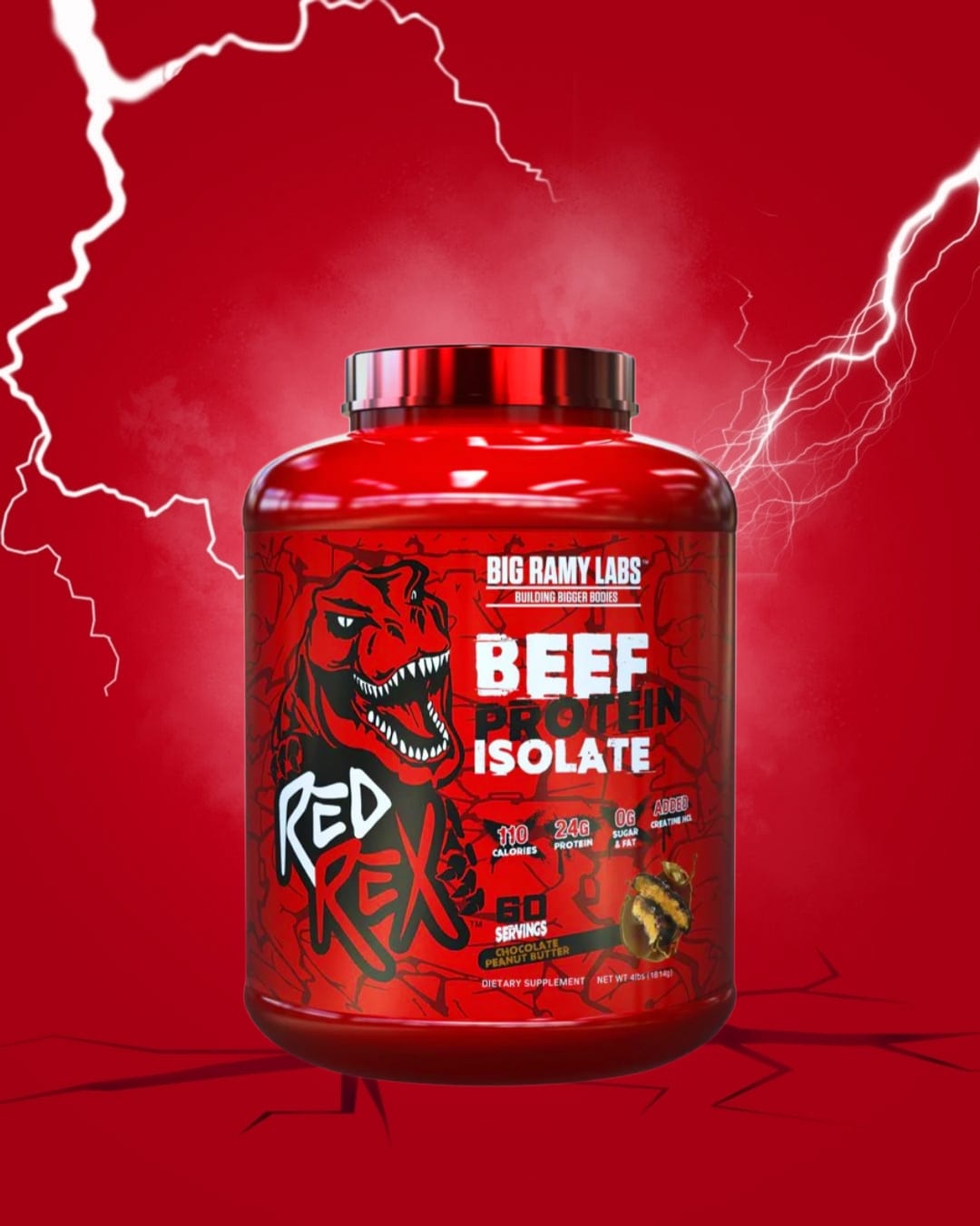 Red Rex Beef Protein Isolate 100%