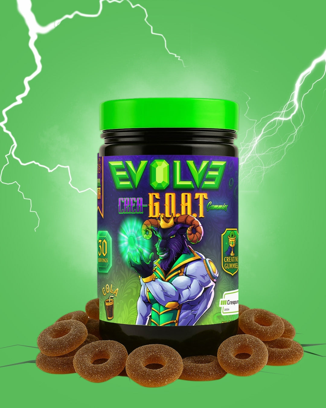 EVOLVE CREA-GOAT GUMMIES