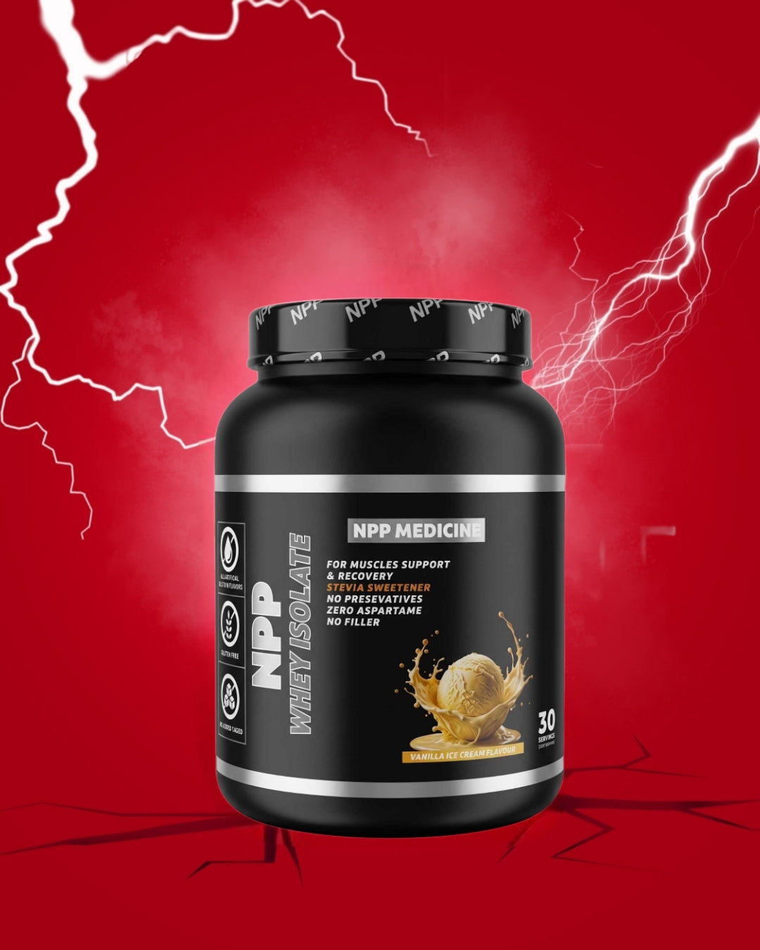 NPP Whey Isolate – Neutra Whey Protein Isolate 30 scoops