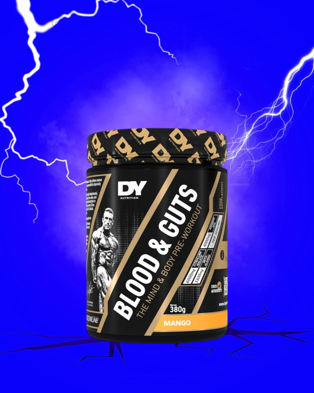 Dy Nutrition, Blood & Guts Pre-workout